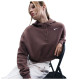 Nike Γυναικείο φούτερ Sportswear Phoenix Fleece Oversized Cropped Henley Hoodie